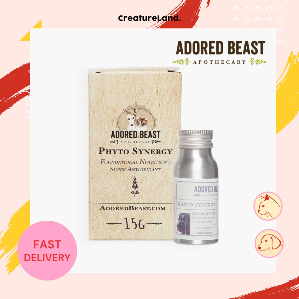 Adored Beast Phyto Synergy Super Antioxidant For Dogs and Cats (15g) Shopee Singapore