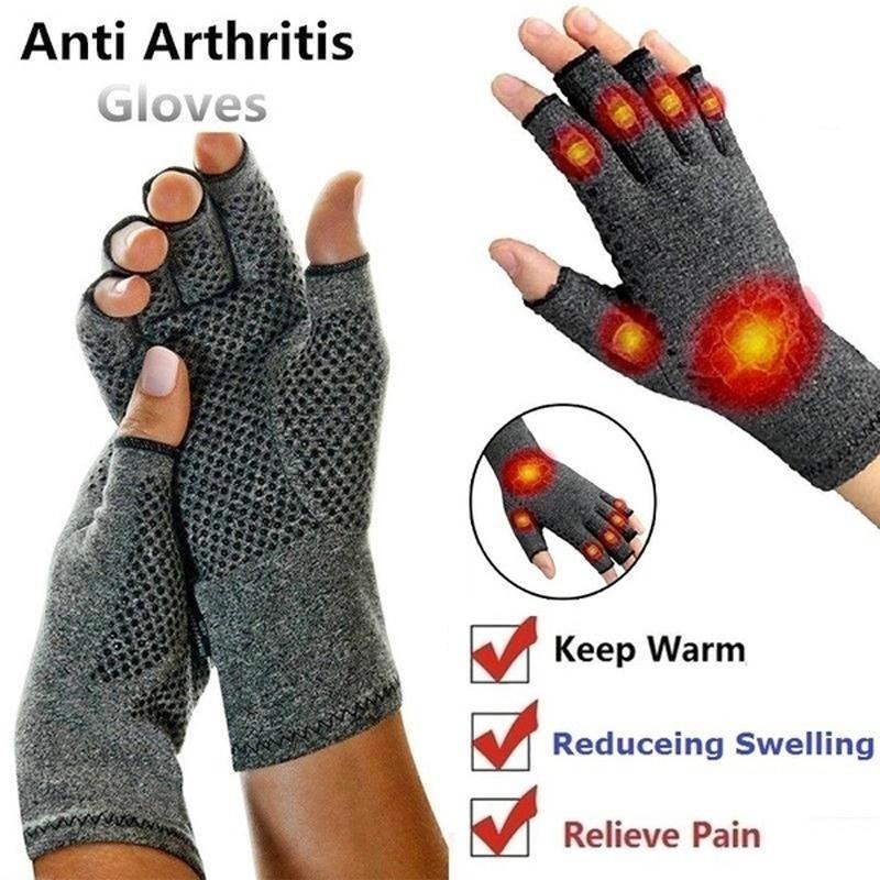 1 Pairs Arthritis Gloves Touch Screen Gloves Anti Arthritis Therapy