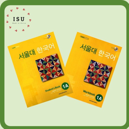 Seoul National University Korean 1A Student's book + Workbook Shopee
