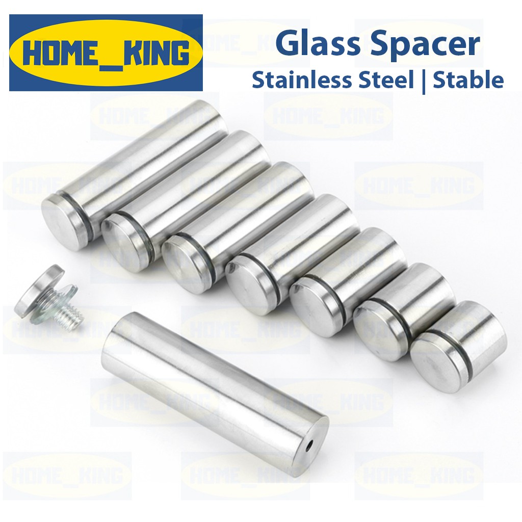 Home King Advertising Signboard Screw Holder Stainless Steel Acrylic