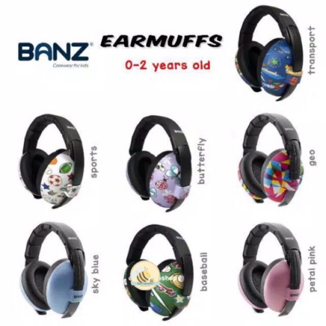 Baby Banz Mini Earmuffs / baby Banz Earmuffs / Banz / telinha Covers