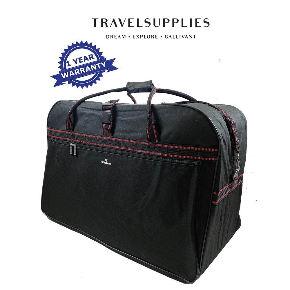 World Polo Large Capacity Unisex Men Women Big Duffle Bag with 3