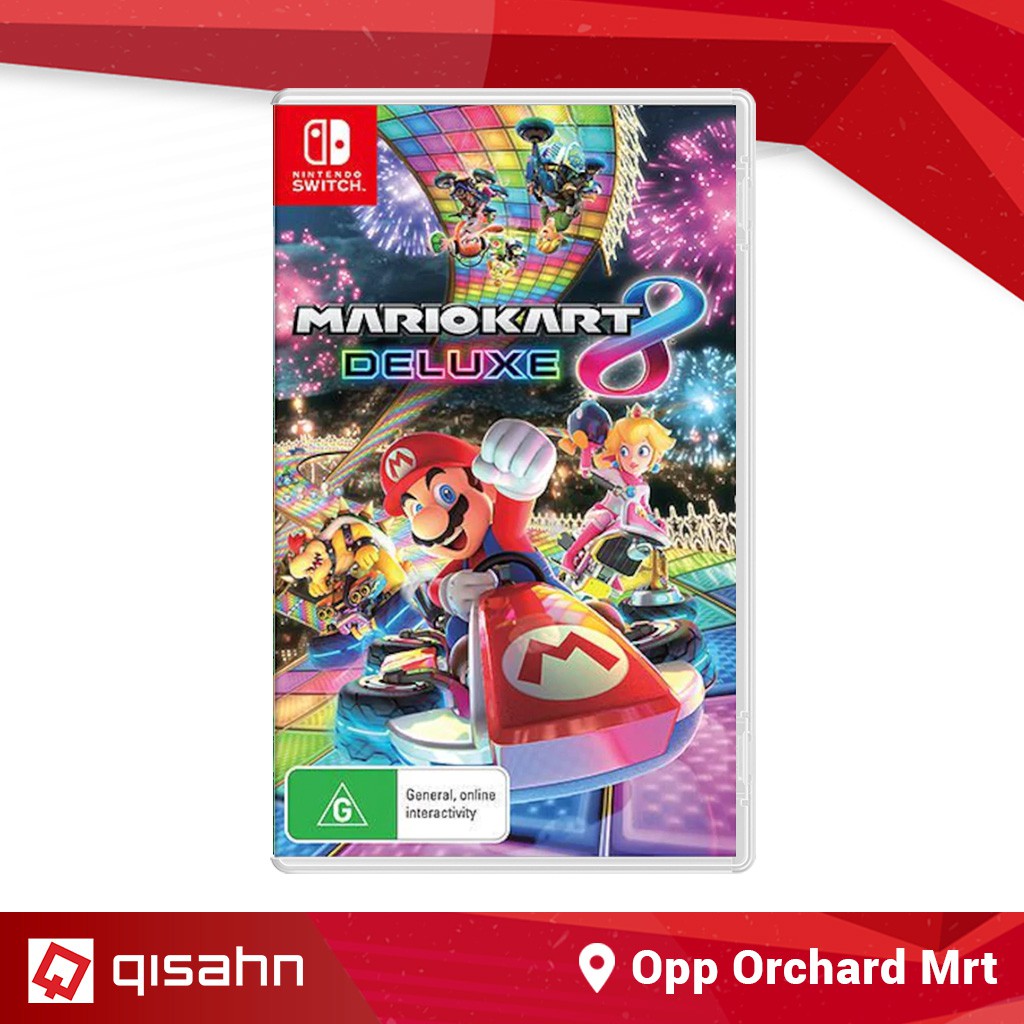 Switch Mario Kart 8 Deluxe Standard Edition Shopee Singapore