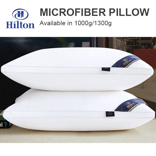 (SG STOCK) Premium Microfiber Pillow / High Pillow / Low Pillow / Anti