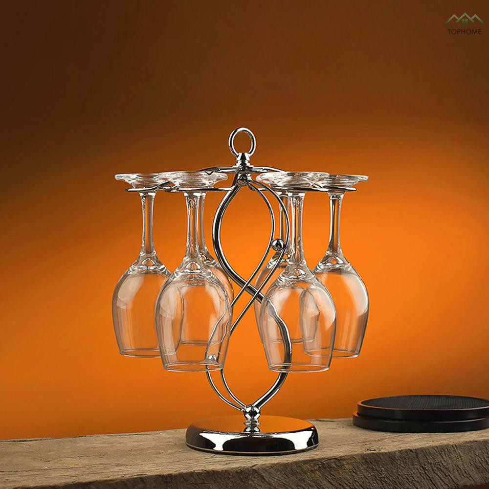 Ť JYF004 Goblet Holder Wine Cup Rack Red Wine Glass Cup Standing with