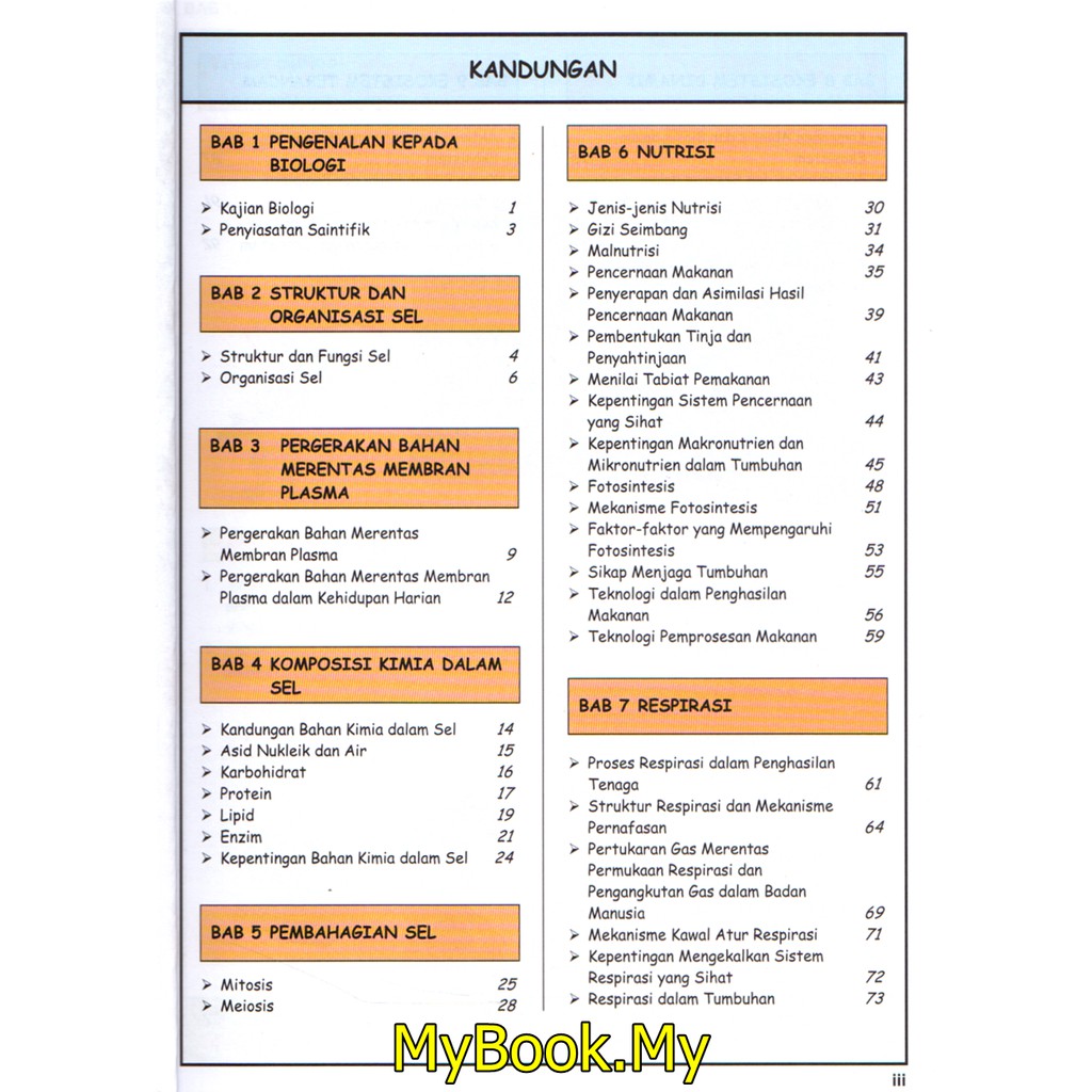 Buku Teks Biologi Tingkatan 4 Kbsm