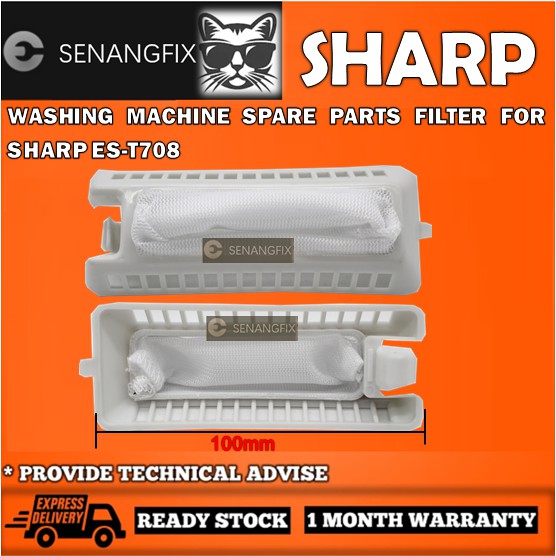 Washing Machine Spare Parts Filter for Sharp EST 708 ( Original