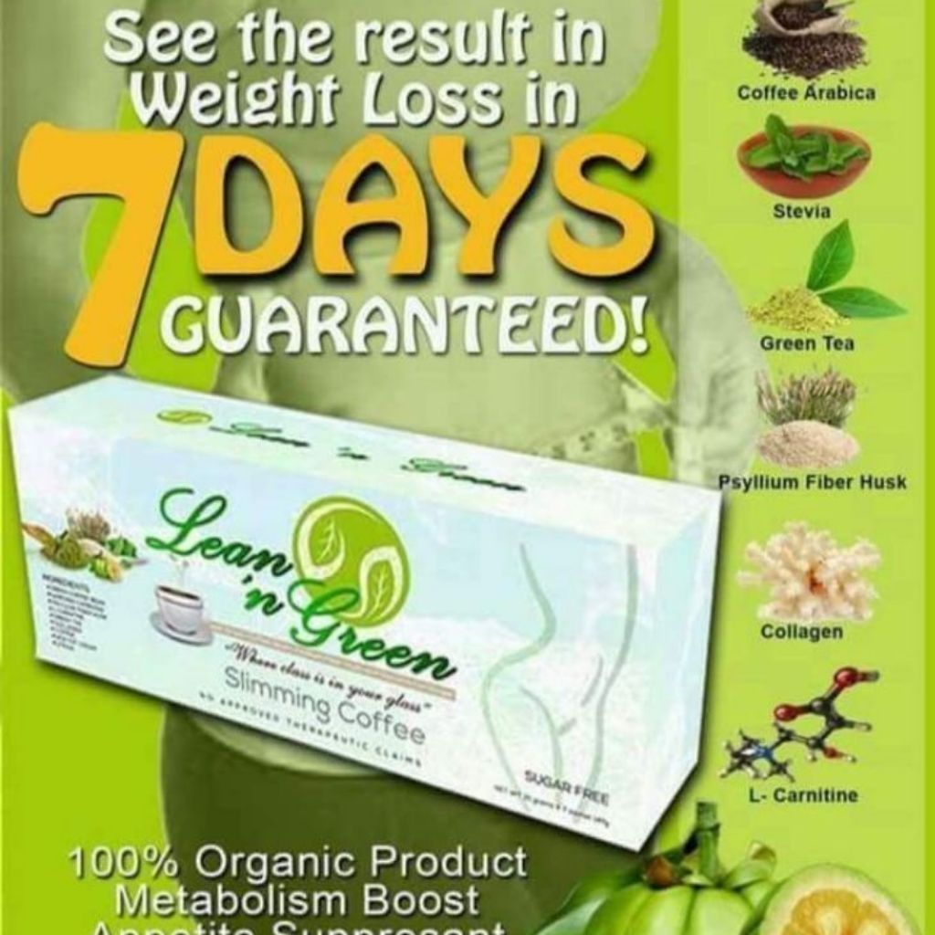 Lean N Green coffee Shopee Singapore