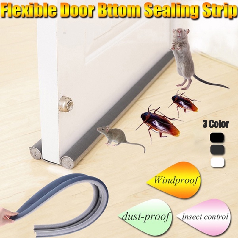 93cm Under Door Draft Guard Stopper Soundproof Reduce