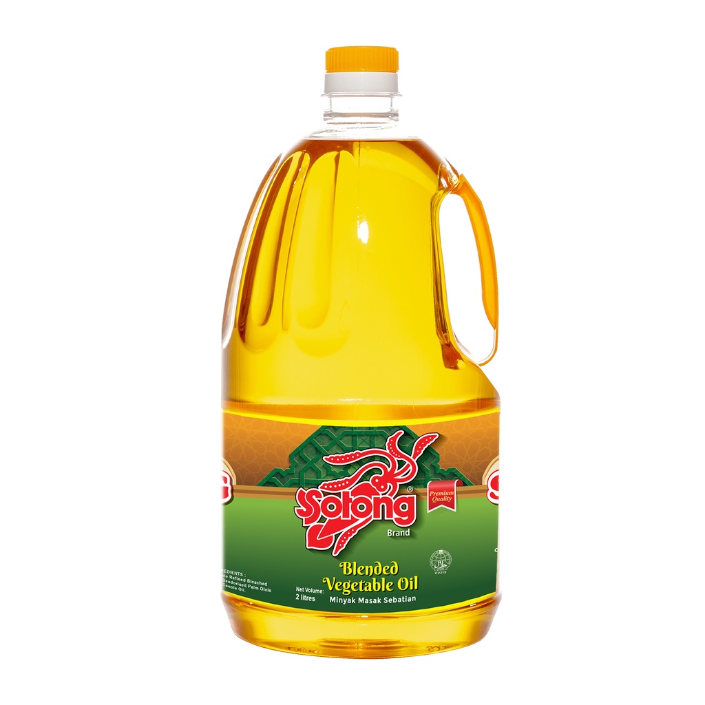 Sotong Brand Blended Vegetable Oil 2L [Malaysia] Shopee Singapore