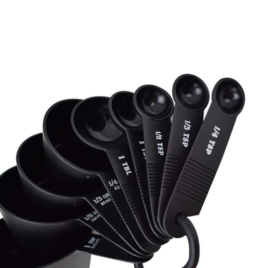 9 Pcs/set Baking Measuring Spoon Kitchen Bakery Flour Milk Powder