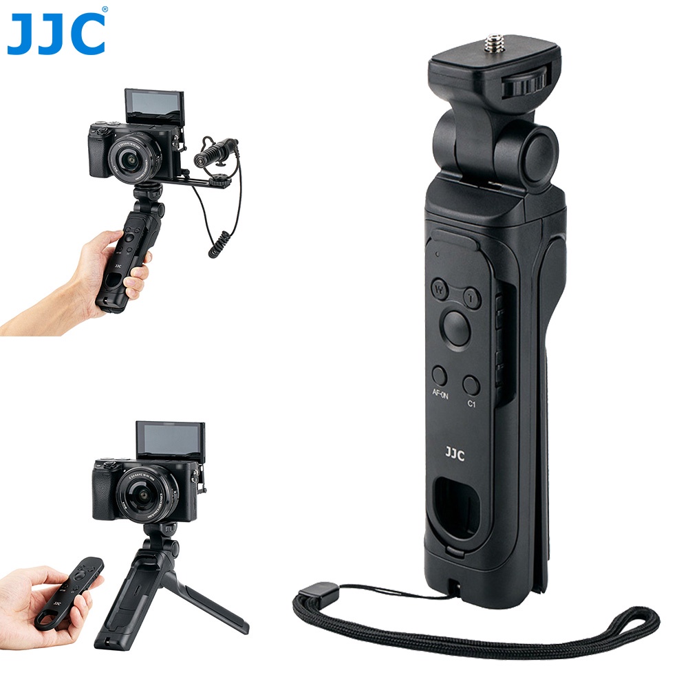 JJC TPS1 / GPVPT2BT Mini Tripod Grip with Bluetooth Wireless Remote Control for Sony ZV1 ZV1