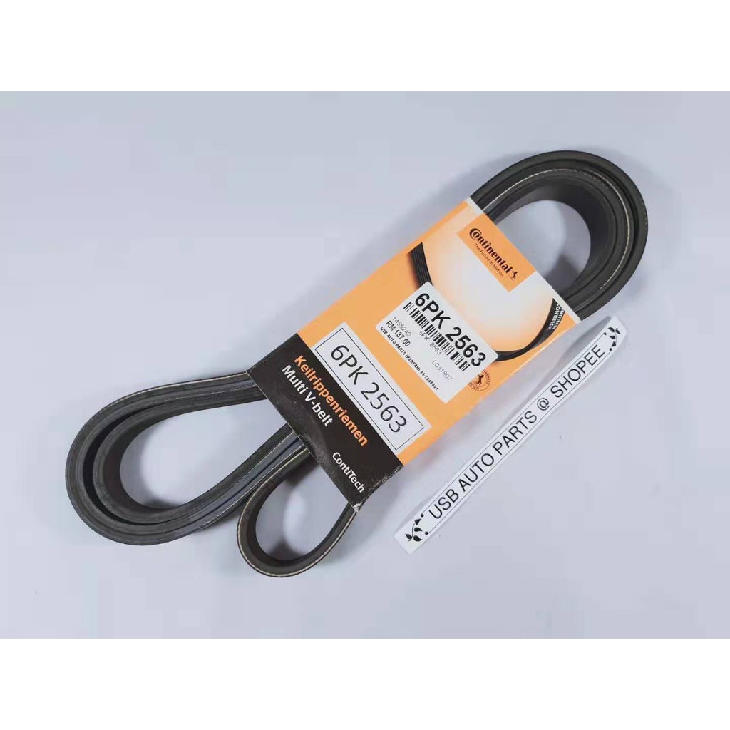 Proton Inspira Mitsubishi Lancer GT Continental Alternator Fan Belt V
