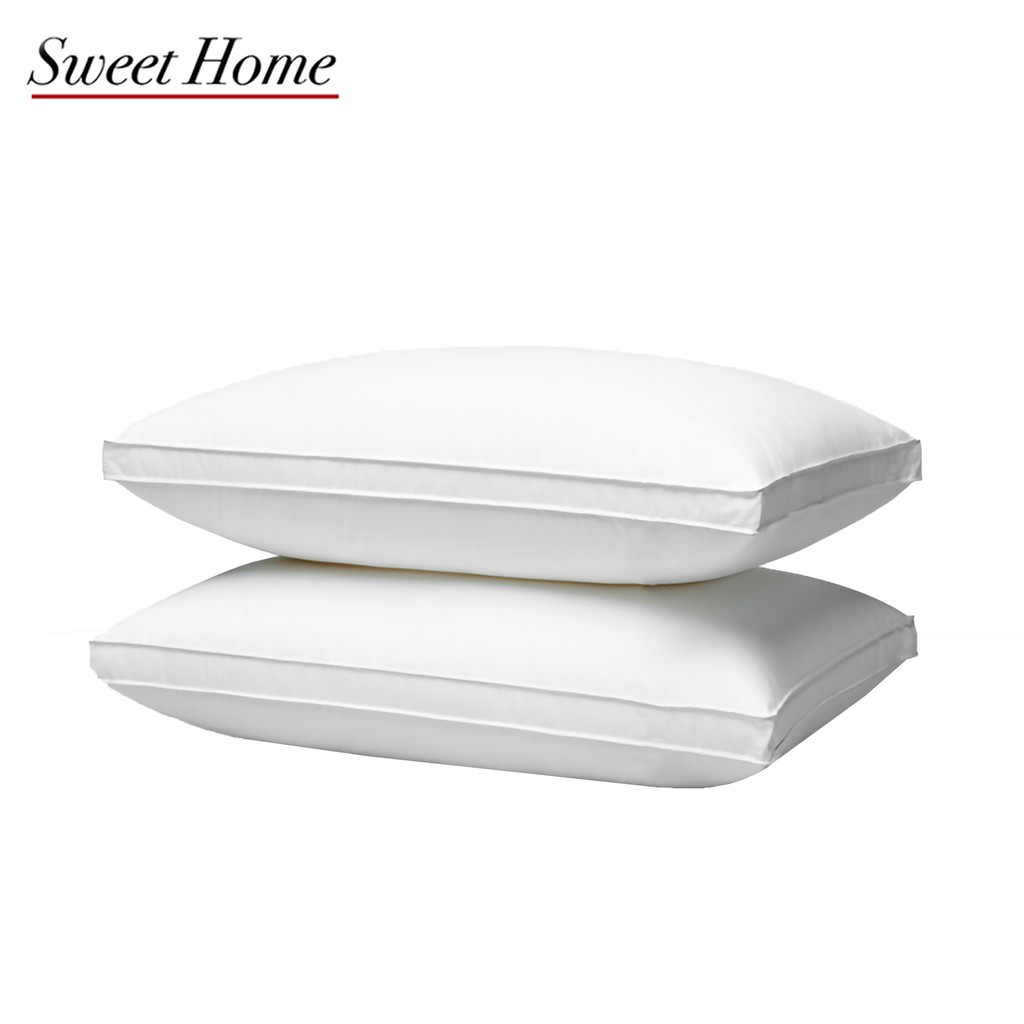 [Sweet Home] Premium Longstaple Cotton Pillow Shopee Singapore