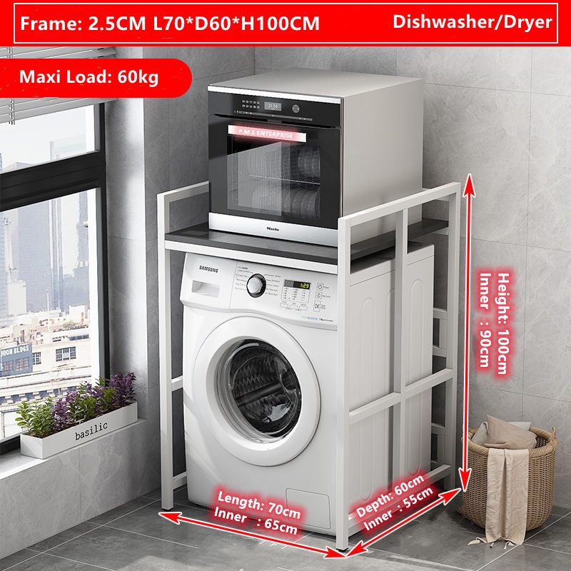 "SG READY STOCK" Washing Machine Rack Storage Rack Washing Machine