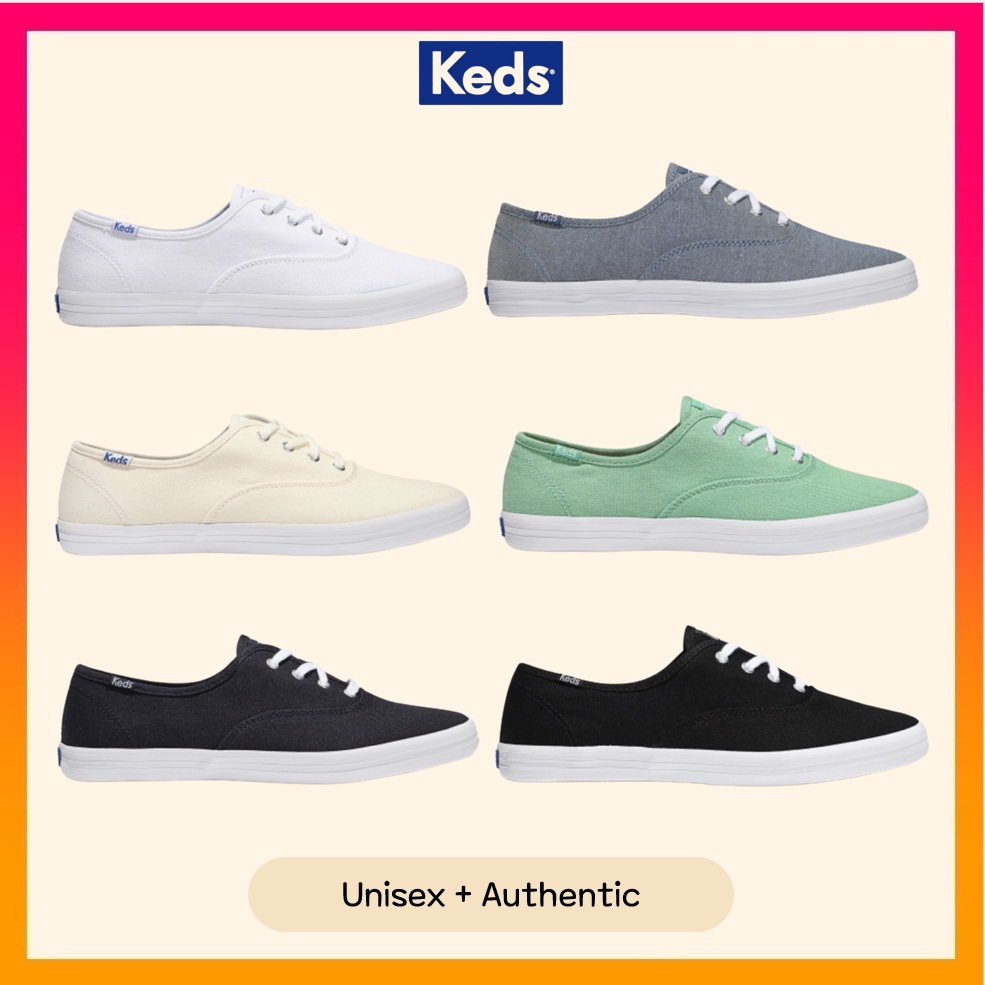 KEDS Men's Wide Champion Canvas 6 colors Shopee Singapore