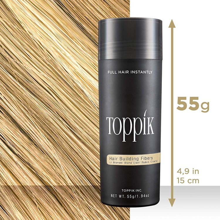 Toppik Light Blonde Hair Building Fibers 12g Hair Loss/Hair Thinning