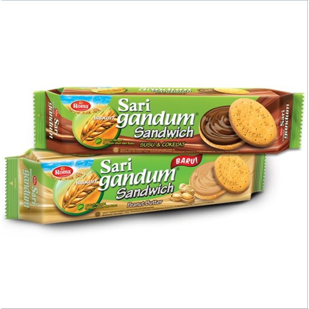 Roma Sari Wheat Chocolate Sandwich Beans | Shopee Singapore