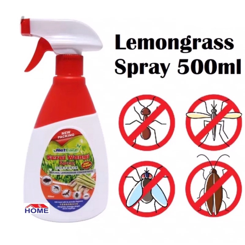 Netcare Serai wangi spray natural lemongrass insect repellent spray for