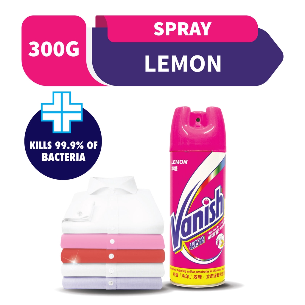 Vanish PreWash Stain Remover Lemon 300G Shopee Singapore