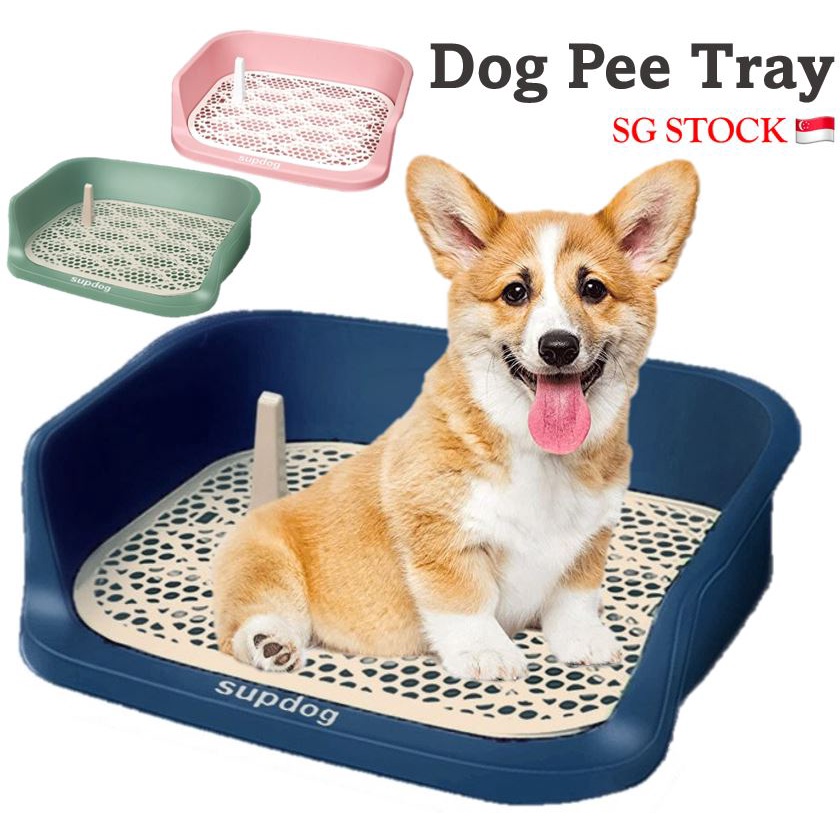 [SG SELLER]Dog Pee Tray/Toilet Training Tray/ Small Medium Dog Toilet