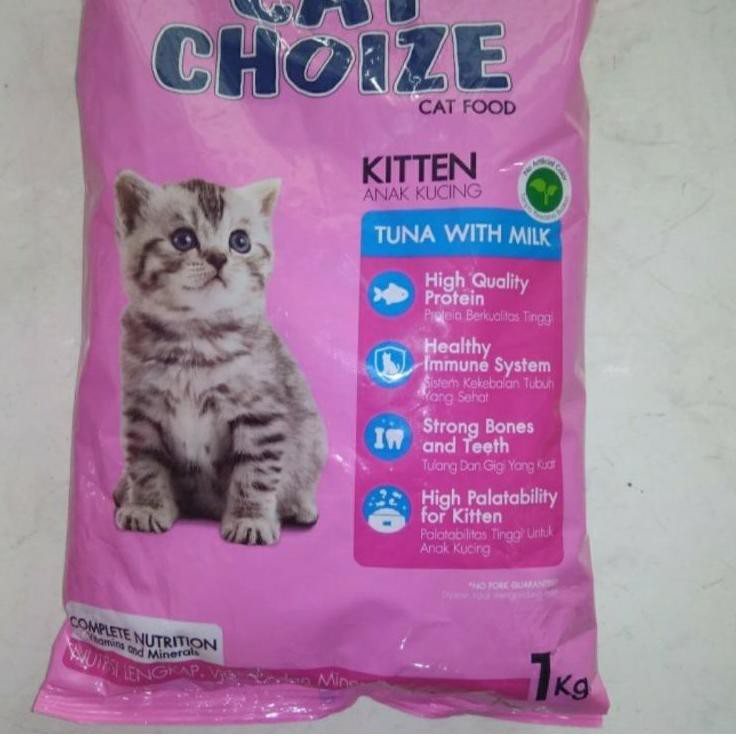 (Wr223E) Cat Food Cat Choize Kitten 1 Kg Freshpack / Kitten Food.S
