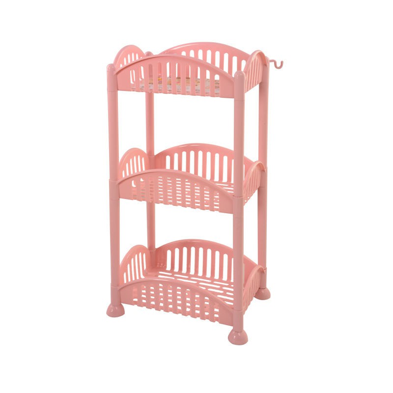 Bathroom shelfHousehold bathroom shelf toilet floor plastic storage