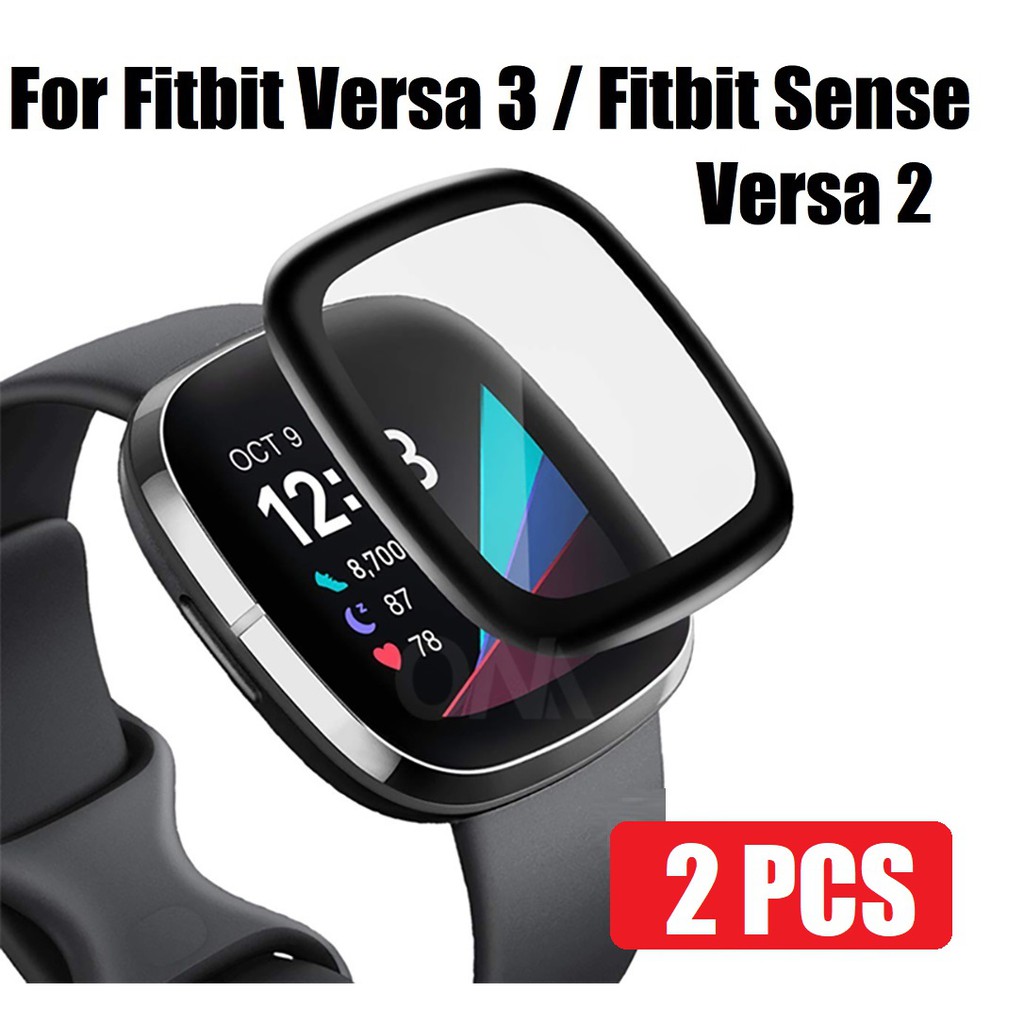 2PCS Fitbit Versa 3 / Fitbit Sense / Versa/ Versa 2 Screen Protector