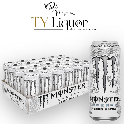 New Energy Drinks 2023 Monster Zero Ultra Energy Drink, 24X355Ml (Bbd: October 2023) | Shopee Singapore