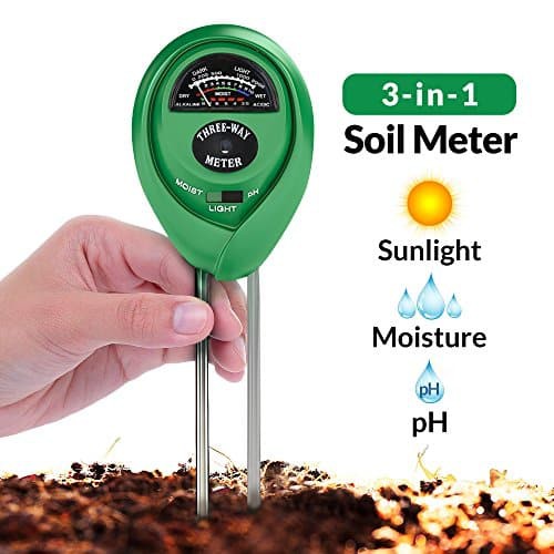 Soil Tester 3in1 3 in 1 PH Humidity Light Meter Potted Plant Garden