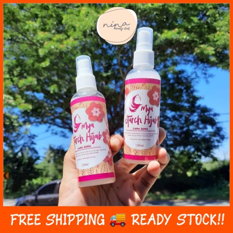 Mya Starch Hijab Spray Pengeras Tudung Wangi AntiWrinkles Starch for Scarf Shopee Singapore