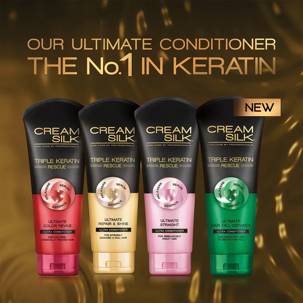 Cream Silk Triple Keratin Ultimate Conditioner 170ml/ 340ml Shopee