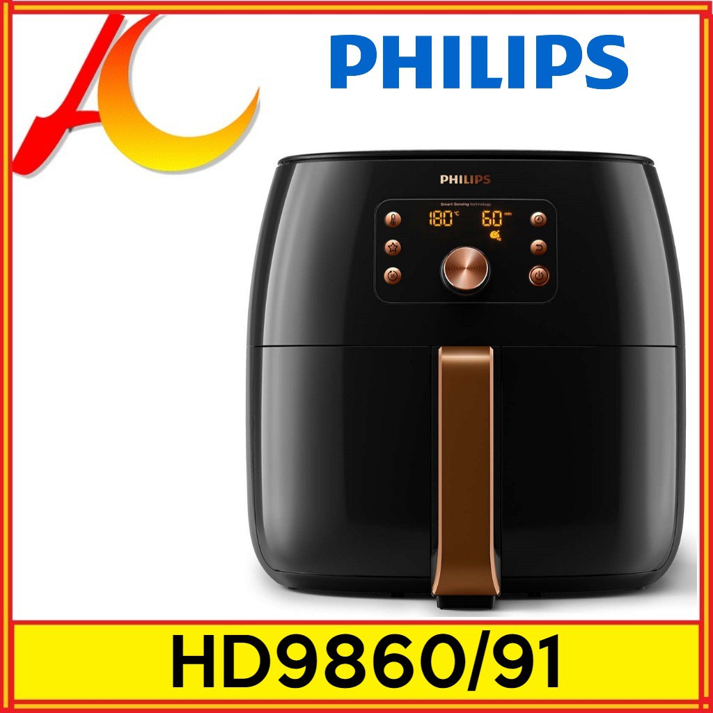 Philips HD9860/91 Premium AirFryer XXL Smart Sensor Series 1.4kg