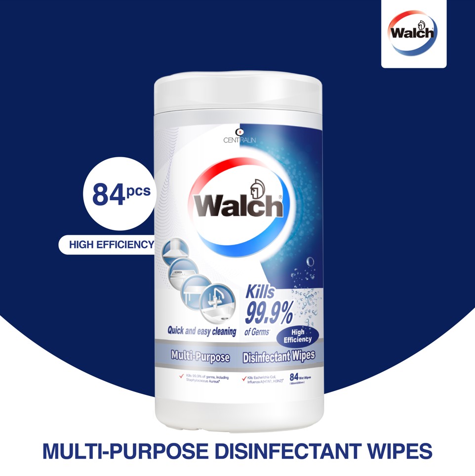 Walch MultiPurpose Disinfectant Wet Wipes 84pcs Shopee Singapore