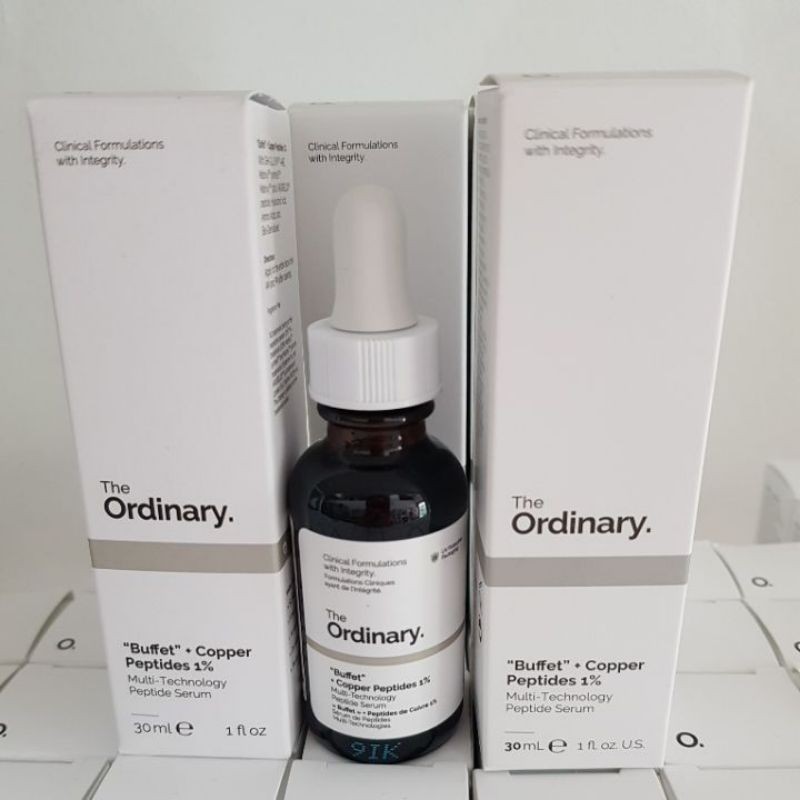 The Ordinary Buffet + Copper Peptides 1 30ml (Authentic) Shopee