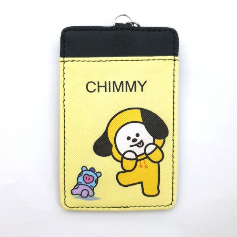 BT21 BTS Chimmy Dog Ezlink Card Holder with Keyring Shopee Singapore