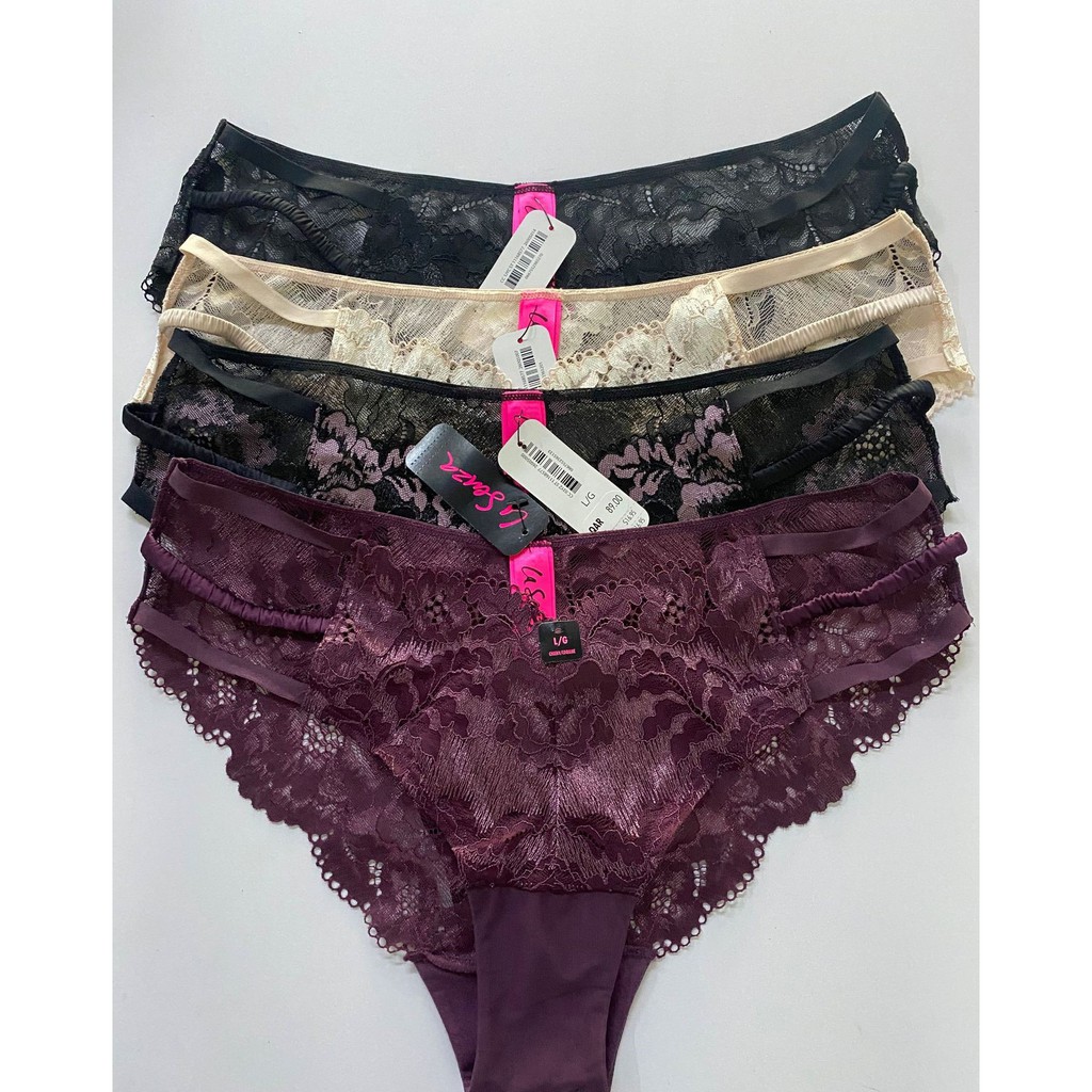 [70off] Canada La Senza low waist panties LaSenza sexy lace edge