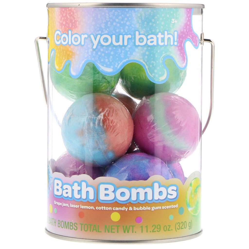 Crayola, Bath Bombs, Scented, 8 Bath Bombs, (320 g) Shopee Singapore