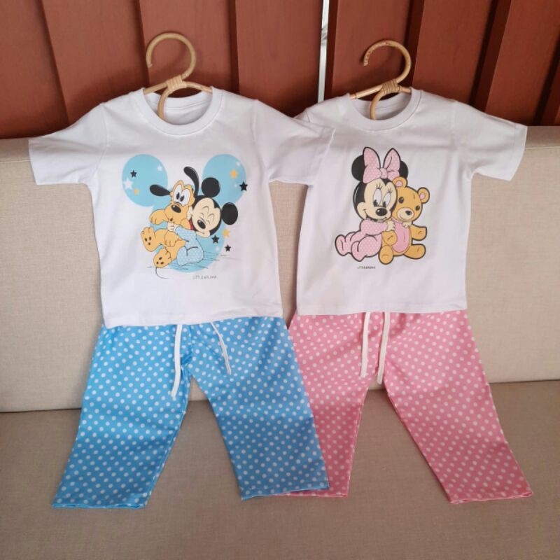 Disney Character Pajamas Shopee Singapore
