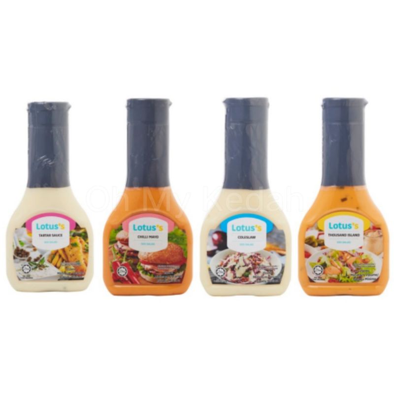 LOTUS'S / TESCO Mayonis / Thousand Island / Chilli Mayo / Tartar Sauce