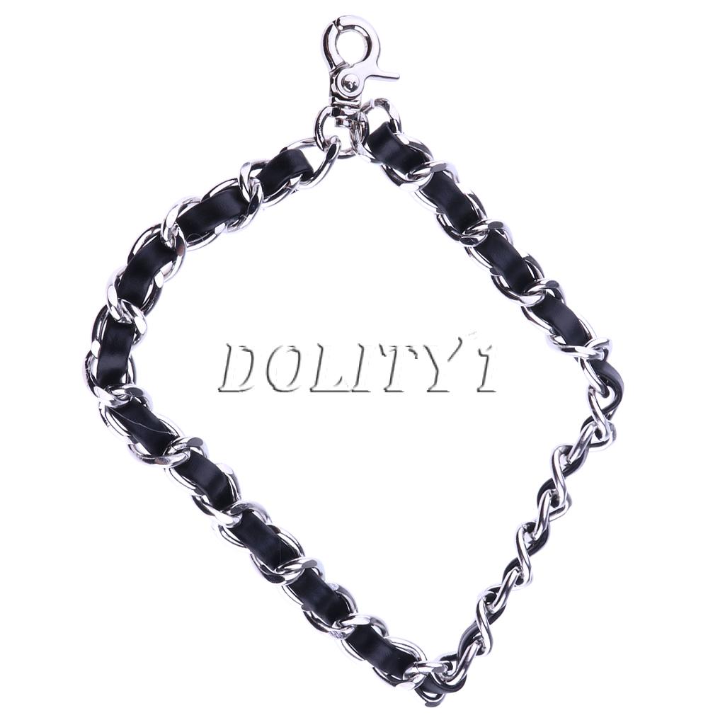 Replacement Metal Chain Wrist Strap For Clutch/Wristlet/Purse/Handbag