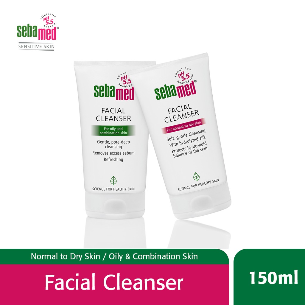 Sebamed Facial Cleanser 150ml [Oily to Combination Skin/ Normal to Dry
