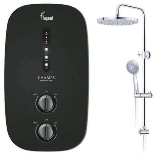 Champs Legend Electric Instant Shower Heater Shopee Singapore