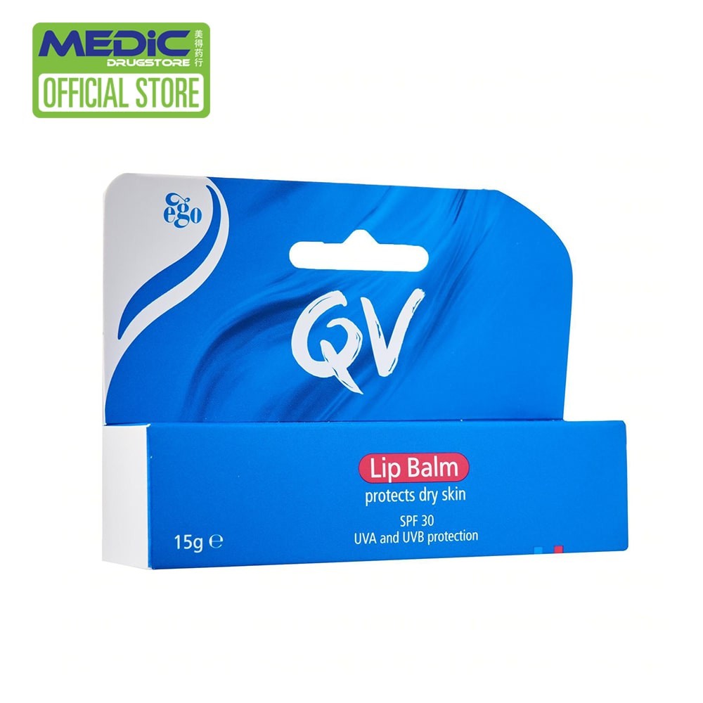 [Bundle of 3] QV Lip Balm 15g By Medic Drugstore Shopee Singapore