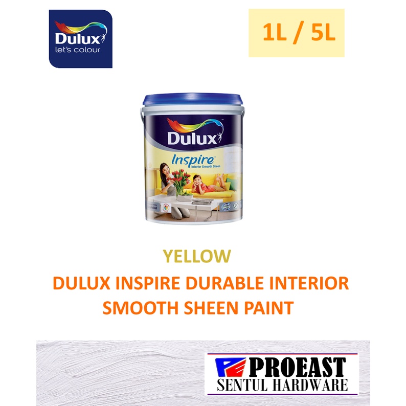1L/5L ICI DULUX Inspire Interior Smooth Sheen Paints/Interior Wall