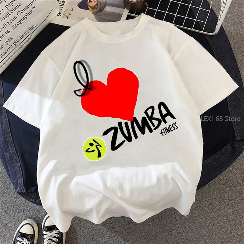 vogue love zumba dance print t shirt women clothes 2020 funny graphic