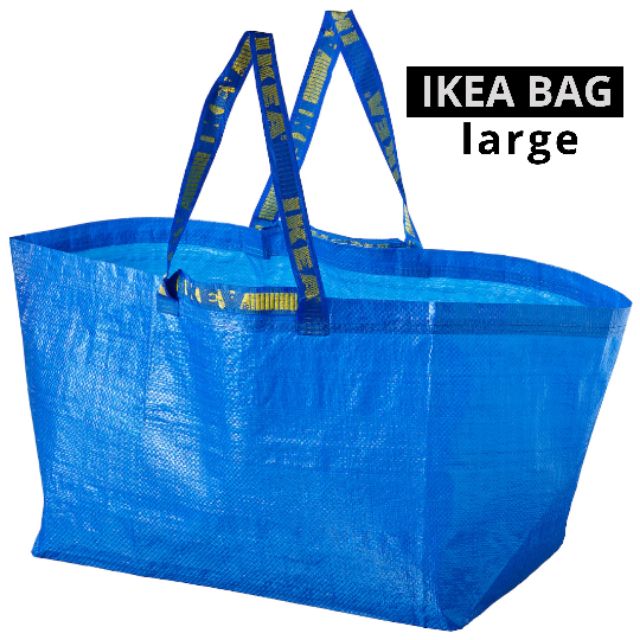 IKEA bag storage tote canvas groceries bag Shopee Singapore