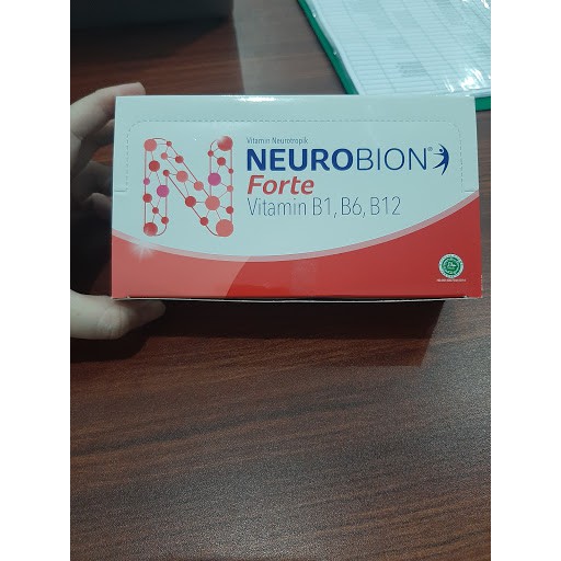 Neurobion 5000 Forte Tablet (1 Box = 25 Strips = 250 Pcs) Shopee