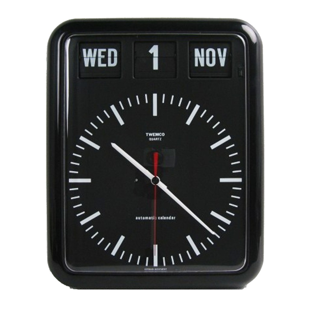 Twemco BQ12B Flip Clock (Black) Shopee Singapore