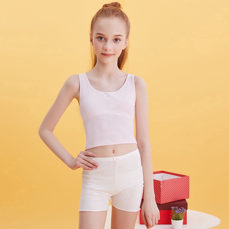 Children's little girl bra vest development stage no steel ring vest